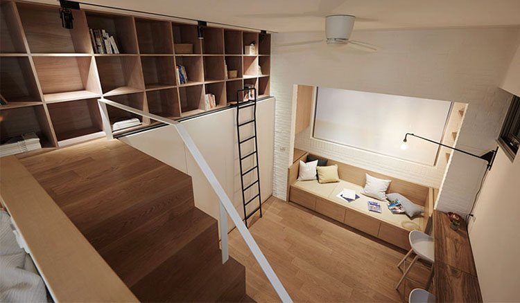 6坪小宅怎麼住？！錯位設計打造台北舒適小資宅_img_1